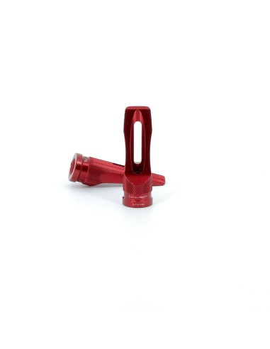 V PARTS Pro 2 Foot Pegs Red