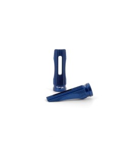 V PARTS Pro 2 Foot Pegs Blue