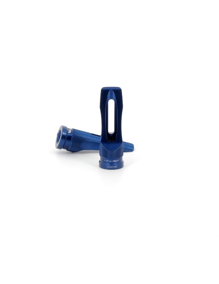 V PARTS Pro 2 Foot Pegs Blue