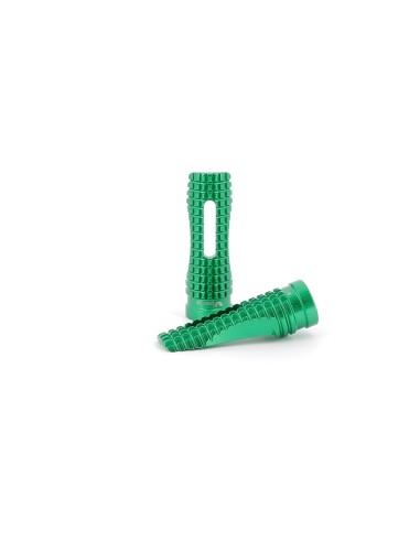 V PARTS Evo 2 Foot Pegs Green