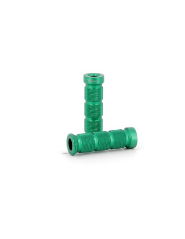 V PARTS Sport Foot Pegs Green