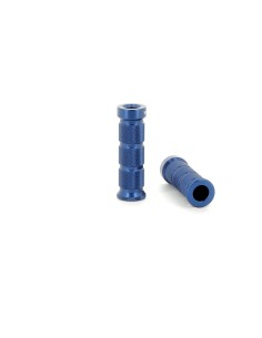 V PARTS Sport Foot Pegs Blue 2