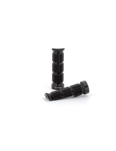 V PARTS Racing Foot Pegs Black