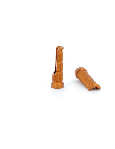 V PARTS Racing Foot Pegs Orange