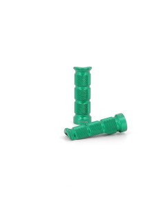 V PARTS Racing Foot Pegs Green