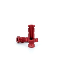 V PARTS Racing Foot Pegs Red 2