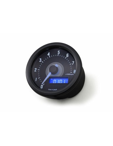 LSL Daytona RPM Counter Black