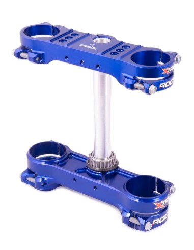 XTRIG ROCS Tech triple clamps blue Husqvarna TC/TE/FE 125