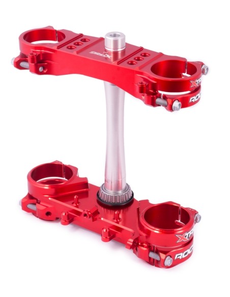 XTRIG ROCS Tech triple clamps red Honda CRF250R/450R