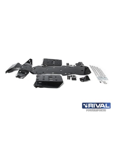 RIVAL Complete skid plate kit - Aluminium CF Moto CForce 850