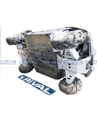 RIVAL Complete skid plate kit - Aluminium Yamaha Viking