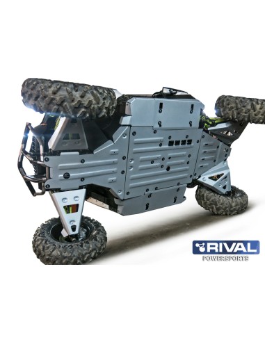 RIVAL Complete skid plate kit - Aluminium Can-Am Maverick