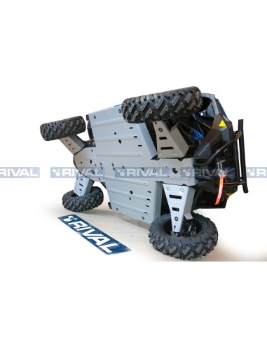 RIVAL Complete skid plate kit - Aluminium Polaris General