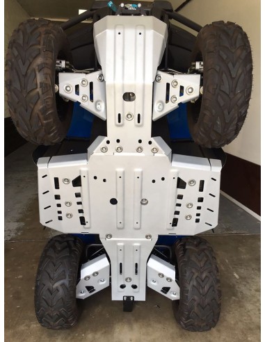 RIVAL Complete skid plate kit - Aluminium CF Moto CForce 400/450S/500S