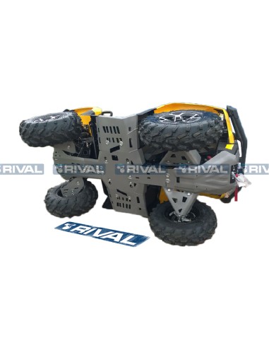 RIVAL Set complet de plăci de protecție - Aluminiu Can-Am Outlander G2