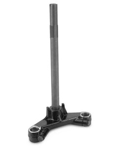 V PARTS Triple Clamp Black
