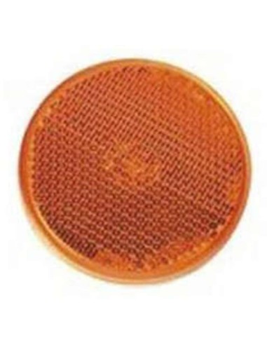 V PARTS Ø55mm Round Reflector Orange - with Tape