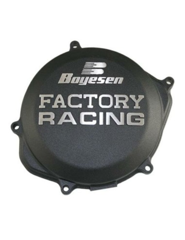 BOYESEN Factory Racing Clutch Cover Black Yamaha YZ250F