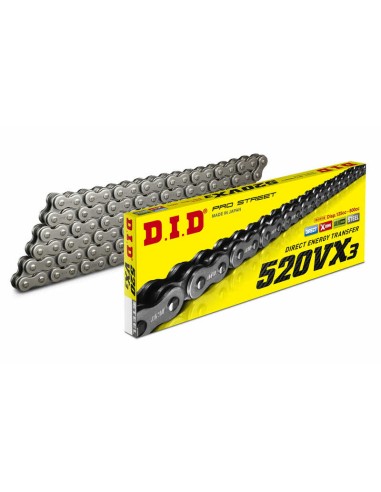 D.I.D 520VX3 X-Ring Drive Chain 520