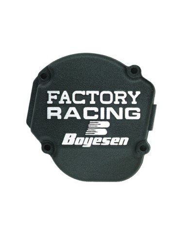 BOYESEN Factory Racing Ignition Cover Black Yamaha PW50