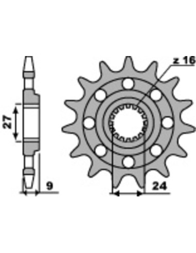 PBR Steel Standard Front Sprocket 2192 - 520