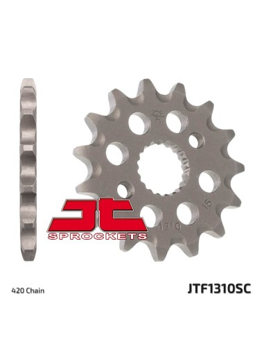 JT SPROCKETS Steel Self-Cleaning Front Sprocket 1310 - 420