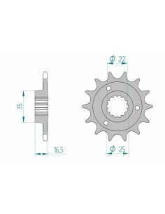 AFAM Steel Standard Front...