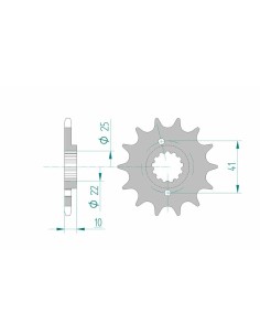 AFAM Steel Standard Front...