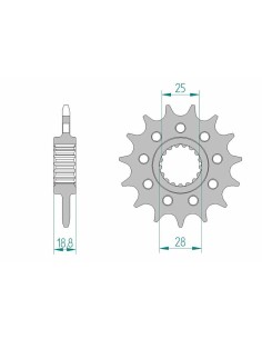 Pinion față standard din...