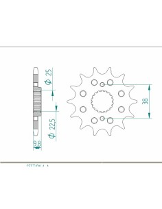 AFAM Steel Standard Front...