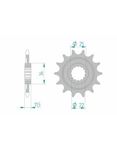 AFAM Steel Standard Front...