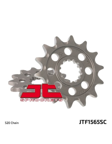 JT SPROCKETS Steel Self-Cleaning Front Sprocket 1565 - 520