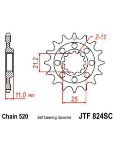 JT SPROCKETS Steel... 2