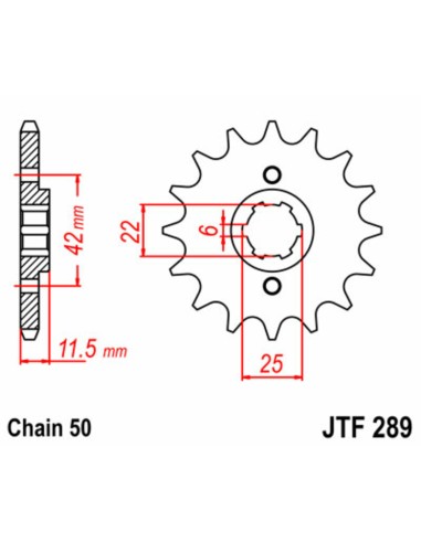 JT SPROCKETS Steel Standard Front... JT SPROCKETS Steel Standard Front...