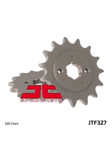 JT SPROCKETS Pinion față standard din oțel 327 - 520