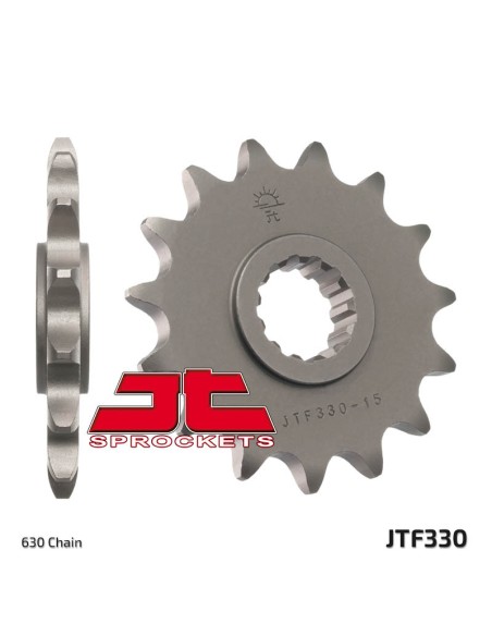 JT SPROCKETS Steel Standard Front Sprocket 330 - 630