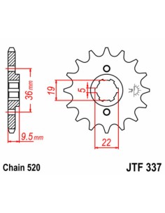 JT SPROCKETS Steel Standard... 2