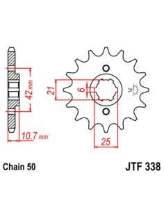 JT SPROCKETS Steel Standard... 2