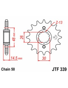 JT SPROCKETS Steel Standard... 2