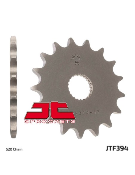 JT SPROCKETS Steel Standard Front Sprocket 394 - 520