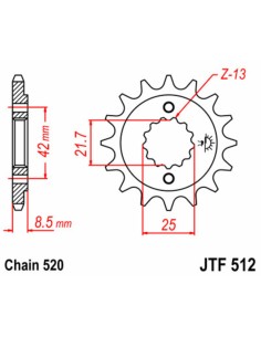 JT SPROCKETS Steel Standard... 2