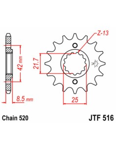 JT SPROCKETS Steel Standard... 2