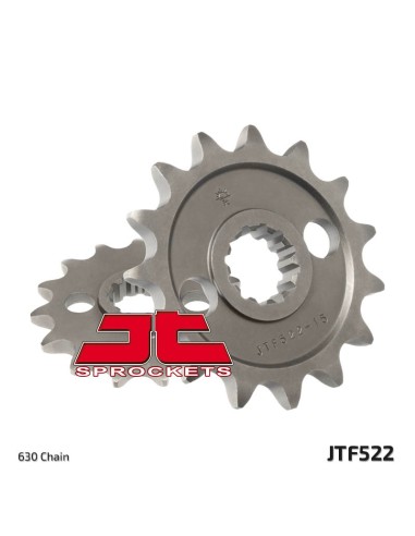 JT SPROCKETS Pinion față standard din oțel 522 - 630