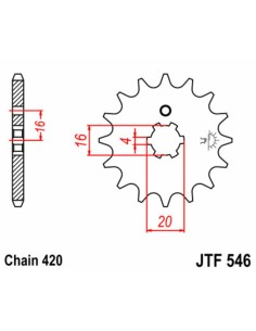 JT SPROCKETS Steel Standard... 2