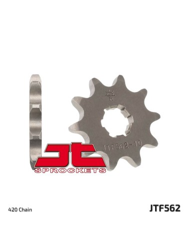 JT SPROCKETS Pinion față standard din oțel 562 - 420