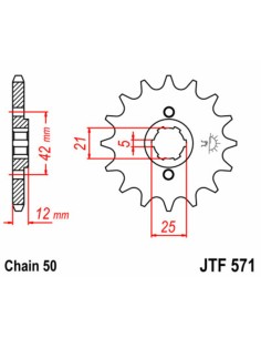 JT SPROCKETS Steel Standard... 2
