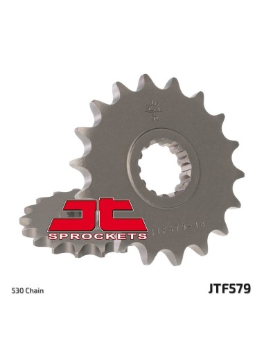 JT SPROCKETS Pinion față standard din oțel 579 - 530