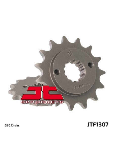 JT SPROCKETS Steel Standard Front Sprocket 1307 - 520
