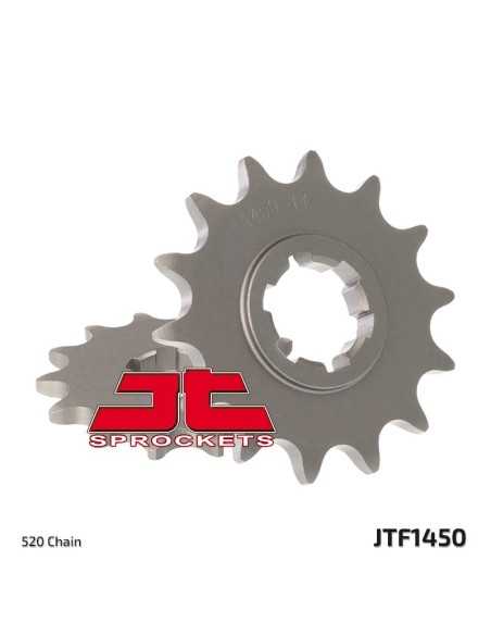JT SPROCKETS Steel Standard Front Sprocket 1450 - 520