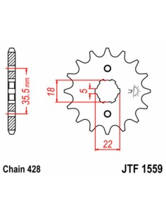 JT SPROCKETS Steel Standard... 2